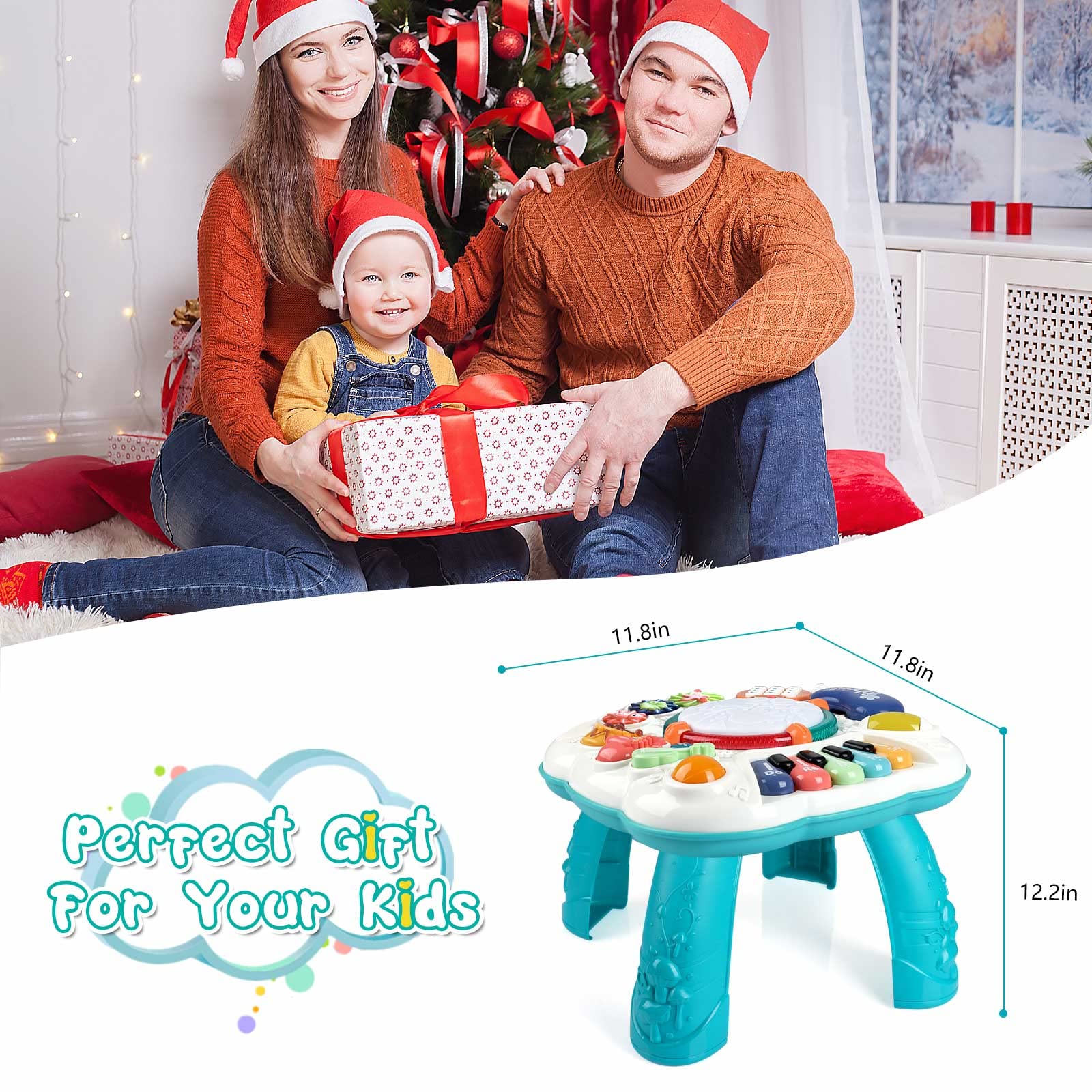 Foto 7 pulgar | Centro de Actividades Baccow con Sonido para Bebé-Venta Internacional