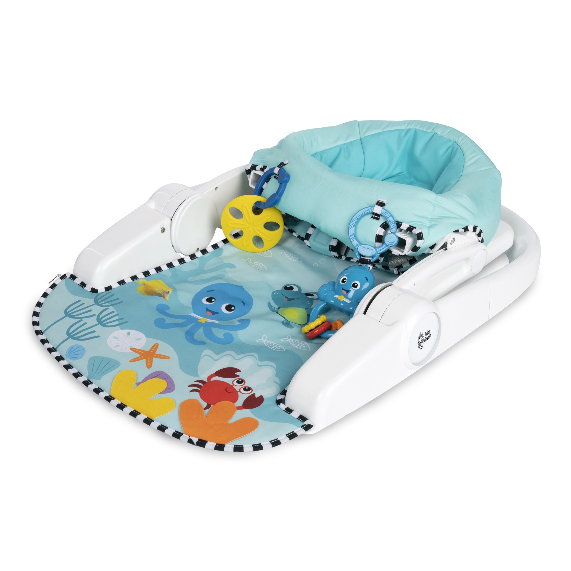 Tapete Asiento para Piso Baby Einstein 2 en 1 con Juguetes