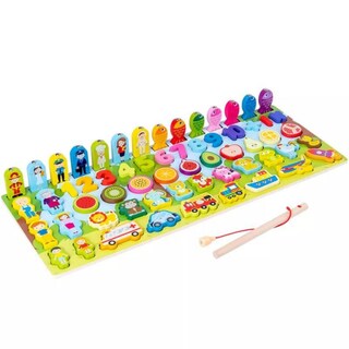 Foto 2 | Números Didácticos de Encaje de Madera Montessori para Niños - Venta Internacional