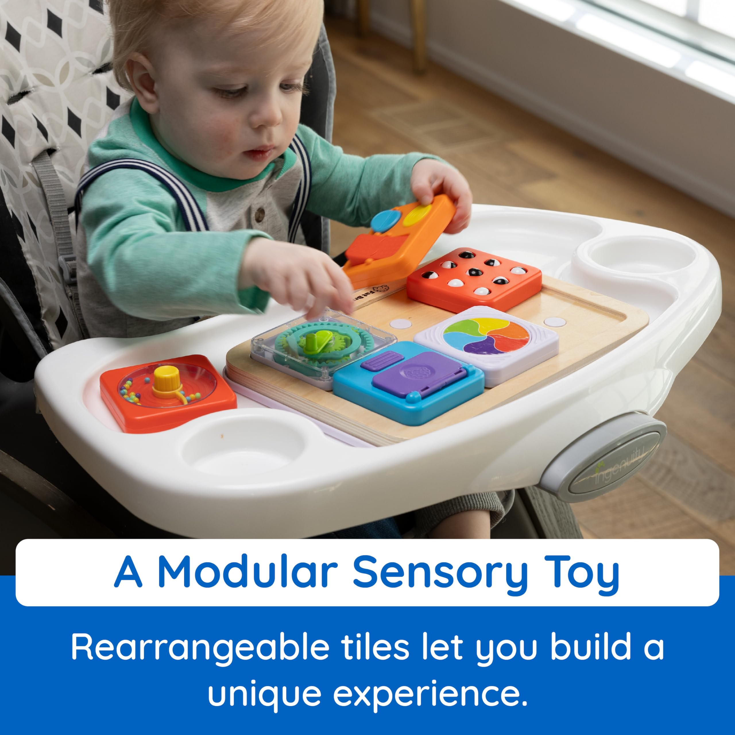 Foto 4 pulgar | Tablero Modular de Actividades Sensoriales Fat Brain Toys Playtab Essentials - Venta Internacional