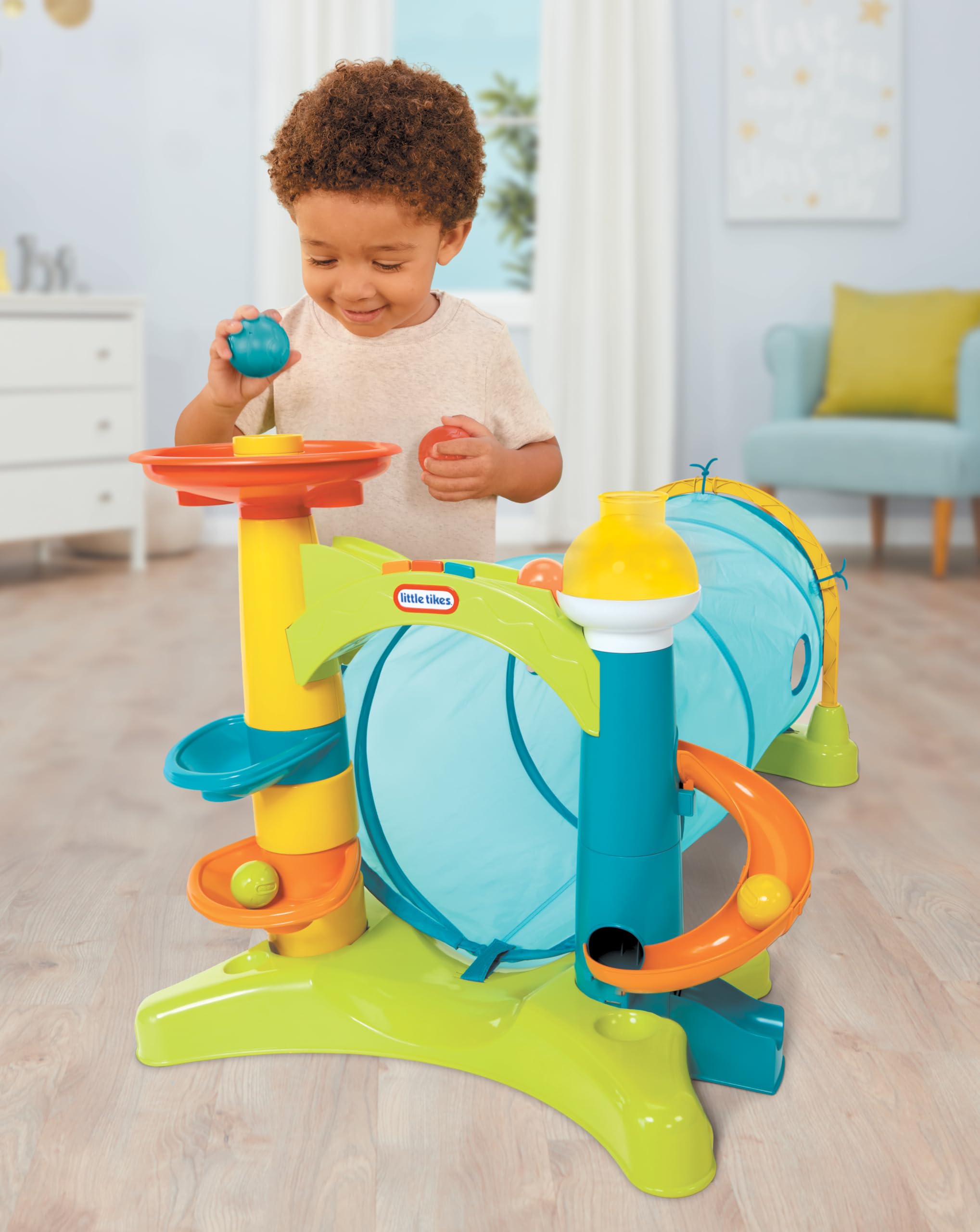 Foto 2 | Túnel De Actividades Little Tikes 2 En 1 Para Interiores Y Exteriores De 1 A 3 Años - Venta Internacional.