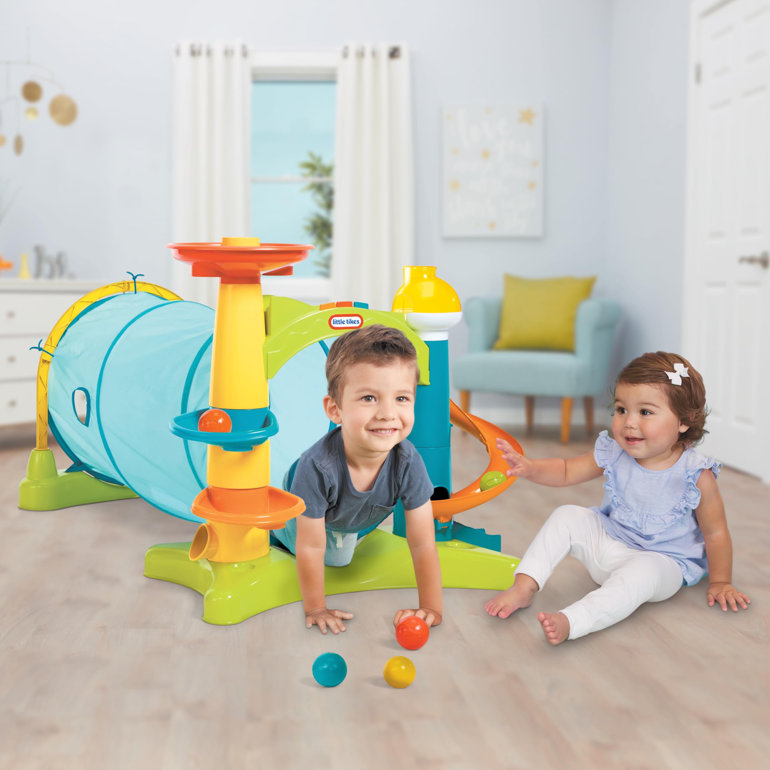 Foto 3 | Túnel De Actividades Little Tikes 2 En 1 Para Interiores Y Exteriores De 1 A 3 Años - Venta Internacional.