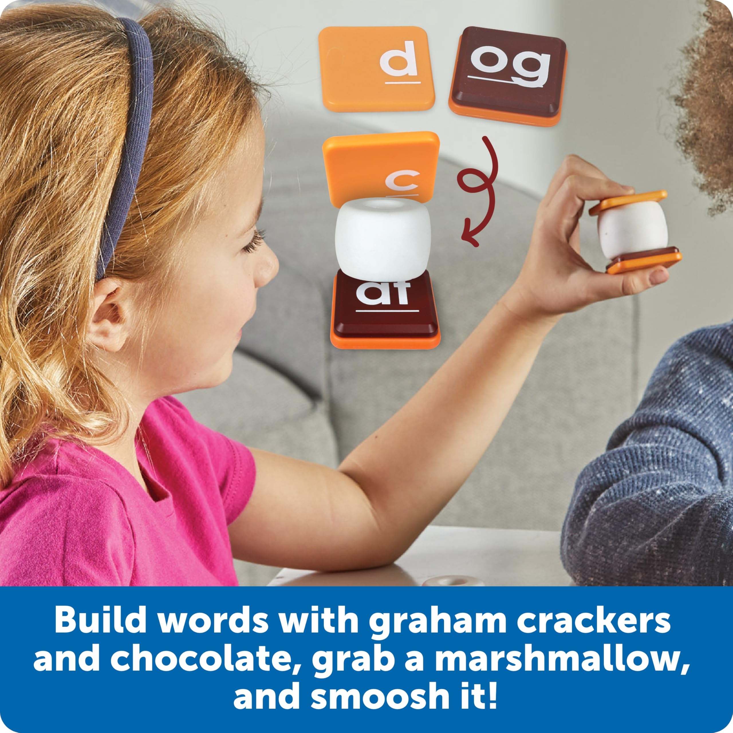Foto 4 pulgar | Juegos de Aprendizaje Montessori Let's Spell S'mores - Venta Internacional