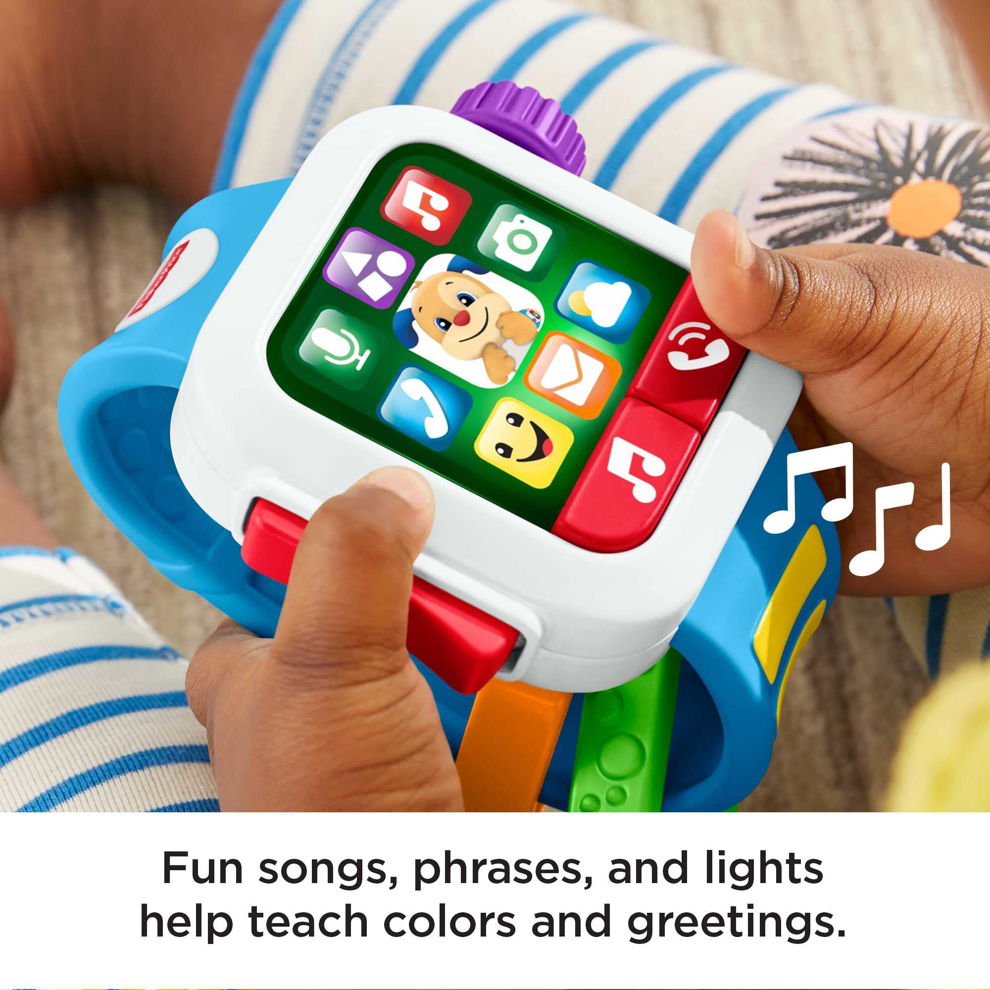 Foto 4 pulgar | Reloj Inteligente De Juguete Fisher-price Laugh & Learn Durante Más De 6 Meses - Venta Internacional.