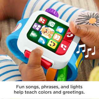 Foto 3 | Reloj Inteligente De Juguete Fisher-price Laugh & Learn Durante Más De 6 Meses - Venta Internacional.