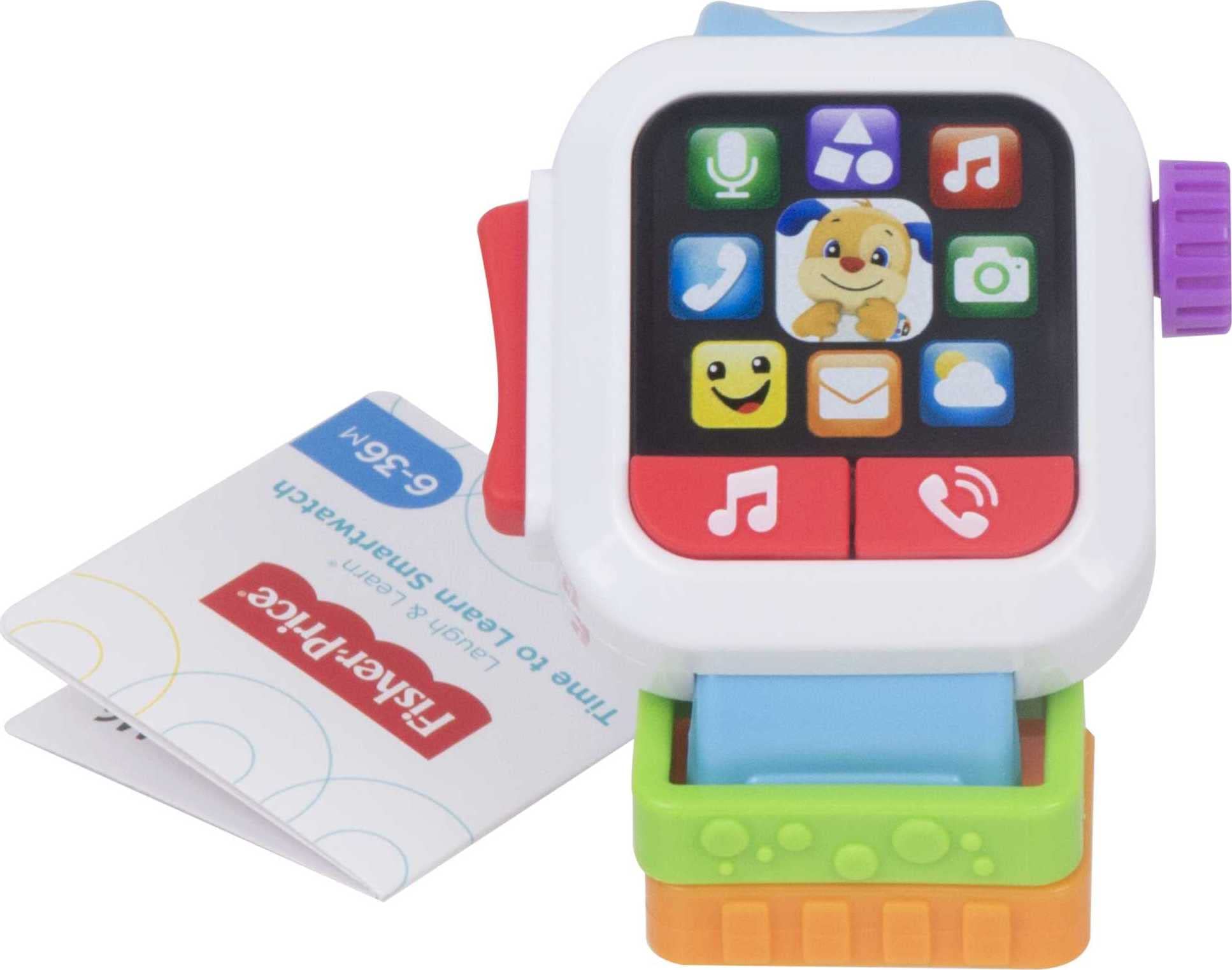 Foto 7 pulgar | Reloj Inteligente De Juguete Fisher-price Laugh & Learn Durante Más De 6 Meses - Venta Internacional.