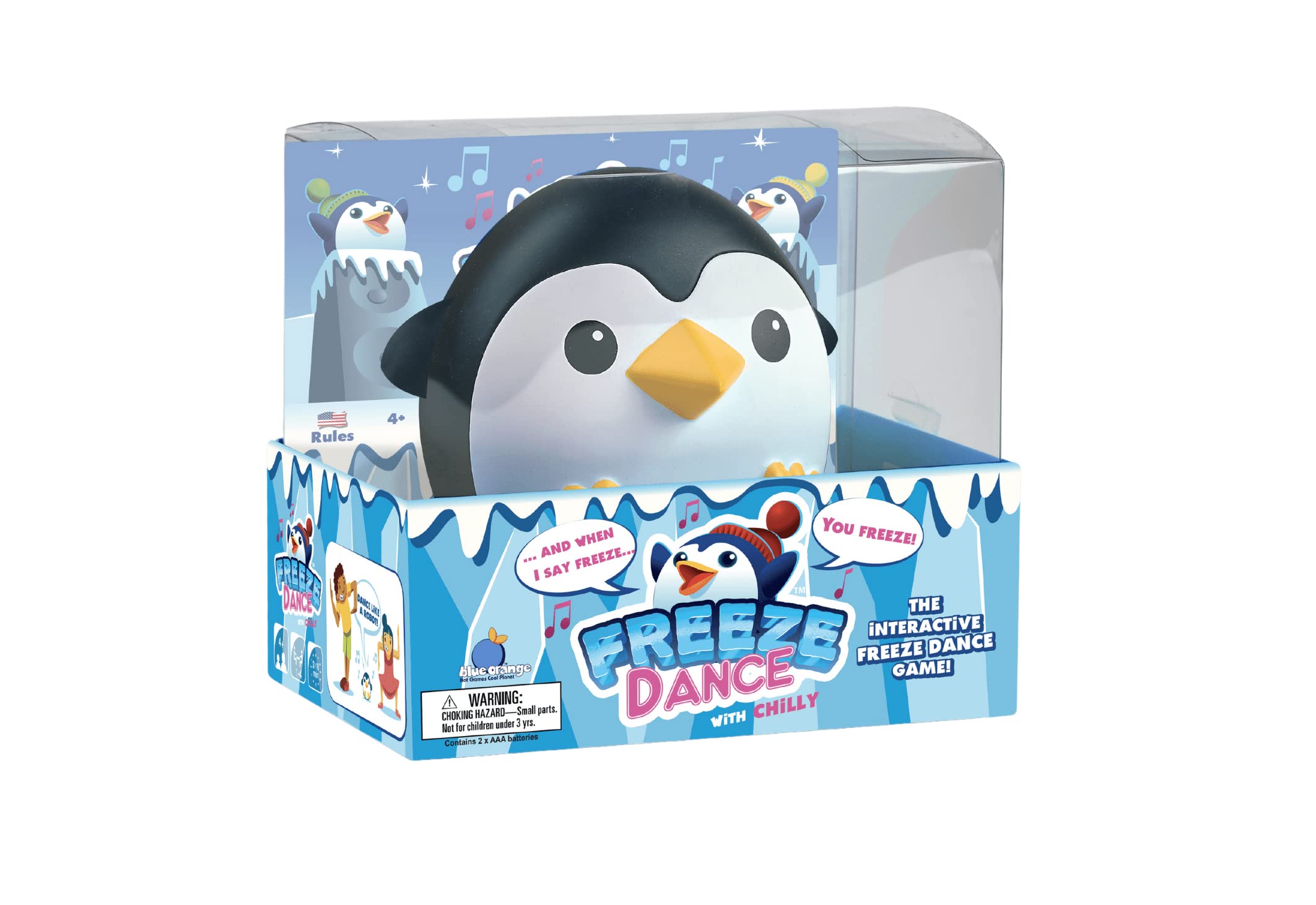 Foto 2 pulgar | Juego Infantil Blue Orange Games Freeze Dance Chilly Fun - Venta Internacional