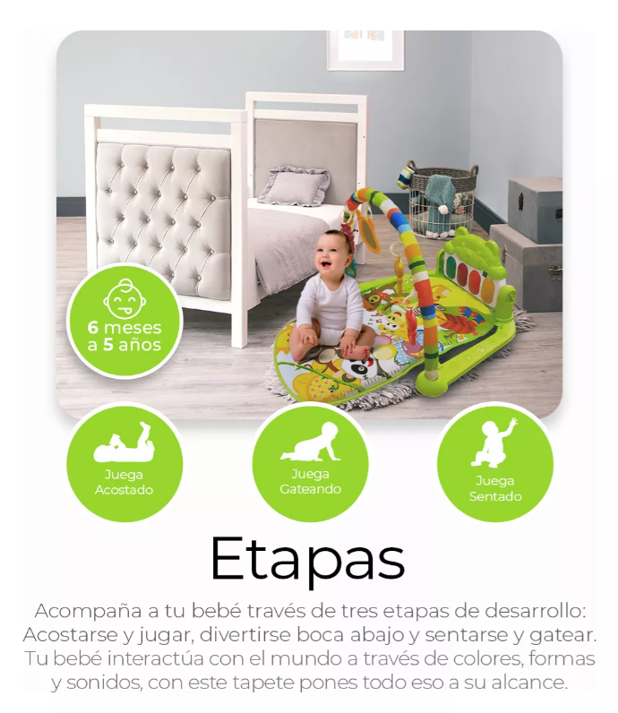 Foto 7 | Gimnasio Musical Xtellar para Bebé