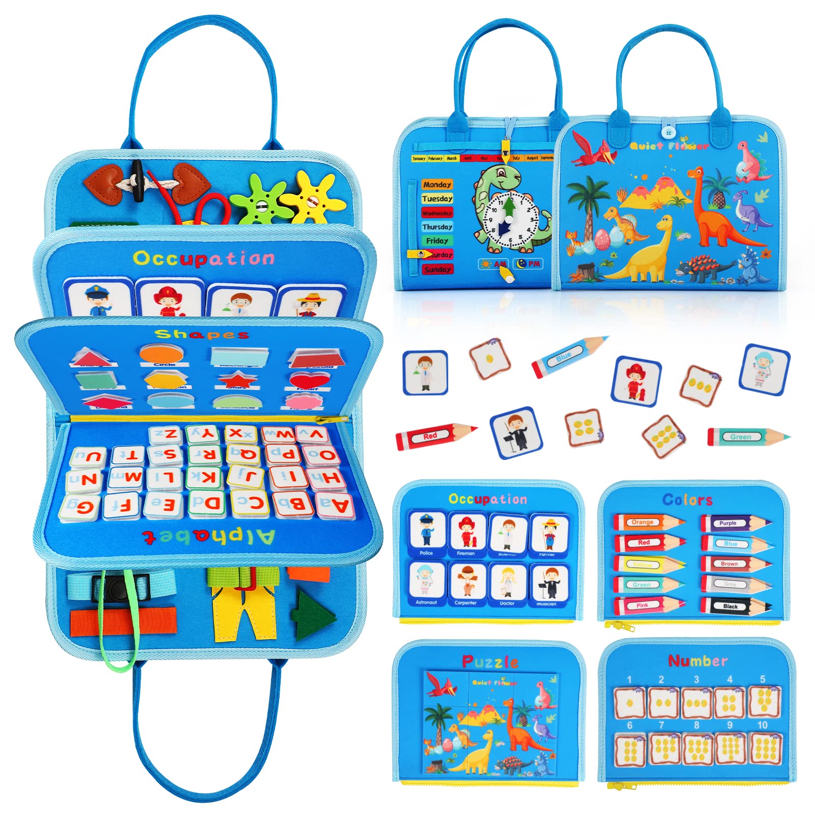 Juego Busy Board Quiet Flower - Venta Internacional
