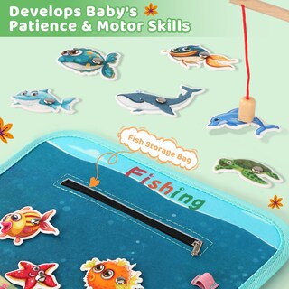 Foto 3 | Juego Montessori Busy Board Quiet Flower - Venta Internacional