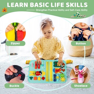 Foto 5 | Juego Montessori Busy Board Quiet Flower - Venta Internacional