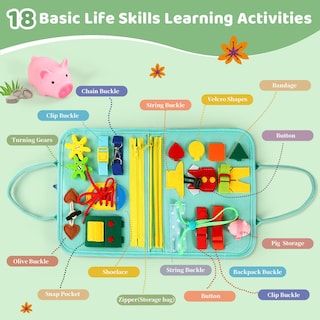Foto 6 | Juego Montessori Busy Board Quiet Flower - Venta Internacional