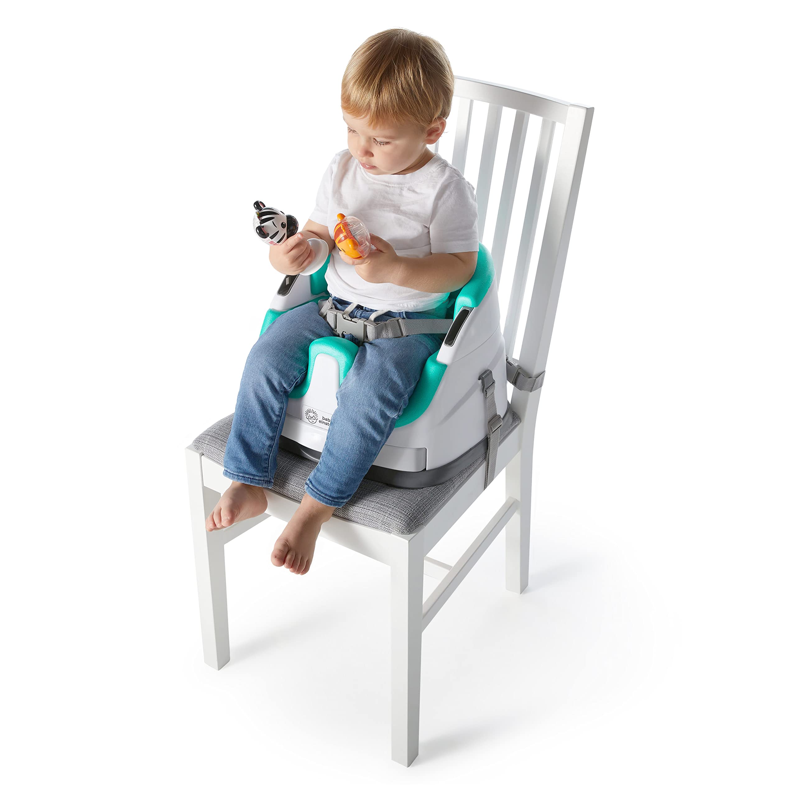 Foto 4 pulgar | Asiento De Refuerzo Para Alimentación Y Actividad En El Suelo Baby Einstein - Venta Internacional.