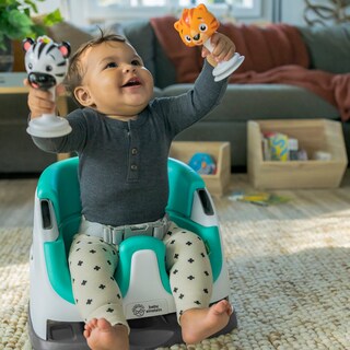 Foto 4 | Asiento De Refuerzo Para Alimentación Y Actividad En El Suelo Baby Einstein - Venta Internacional.