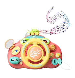 Foto 1 | Juguete Interactivo Juego Volante Para Bebé Con Luz Y Sonido Hot Bee Rojo