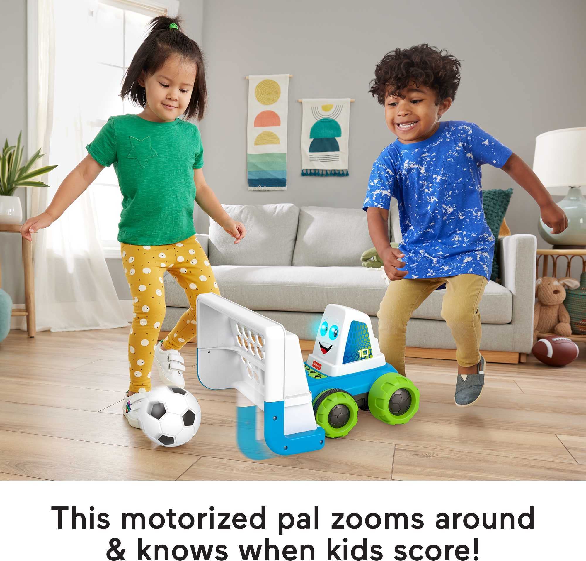 Foto 4 pulgar | Juego Electrónico De Fútbol Fisher-price Goaldozer Toy Para Más De 3 Años - Venta Internacional.