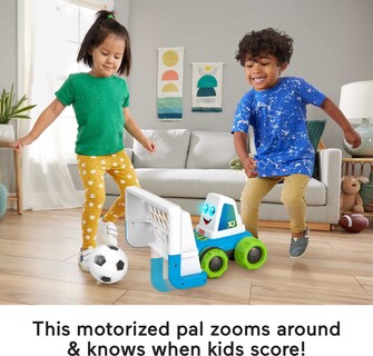 Foto 3 | Juego Electrónico De Fútbol Fisher-price Goaldozer Toy Para Más De 3 Años - Venta Internacional.