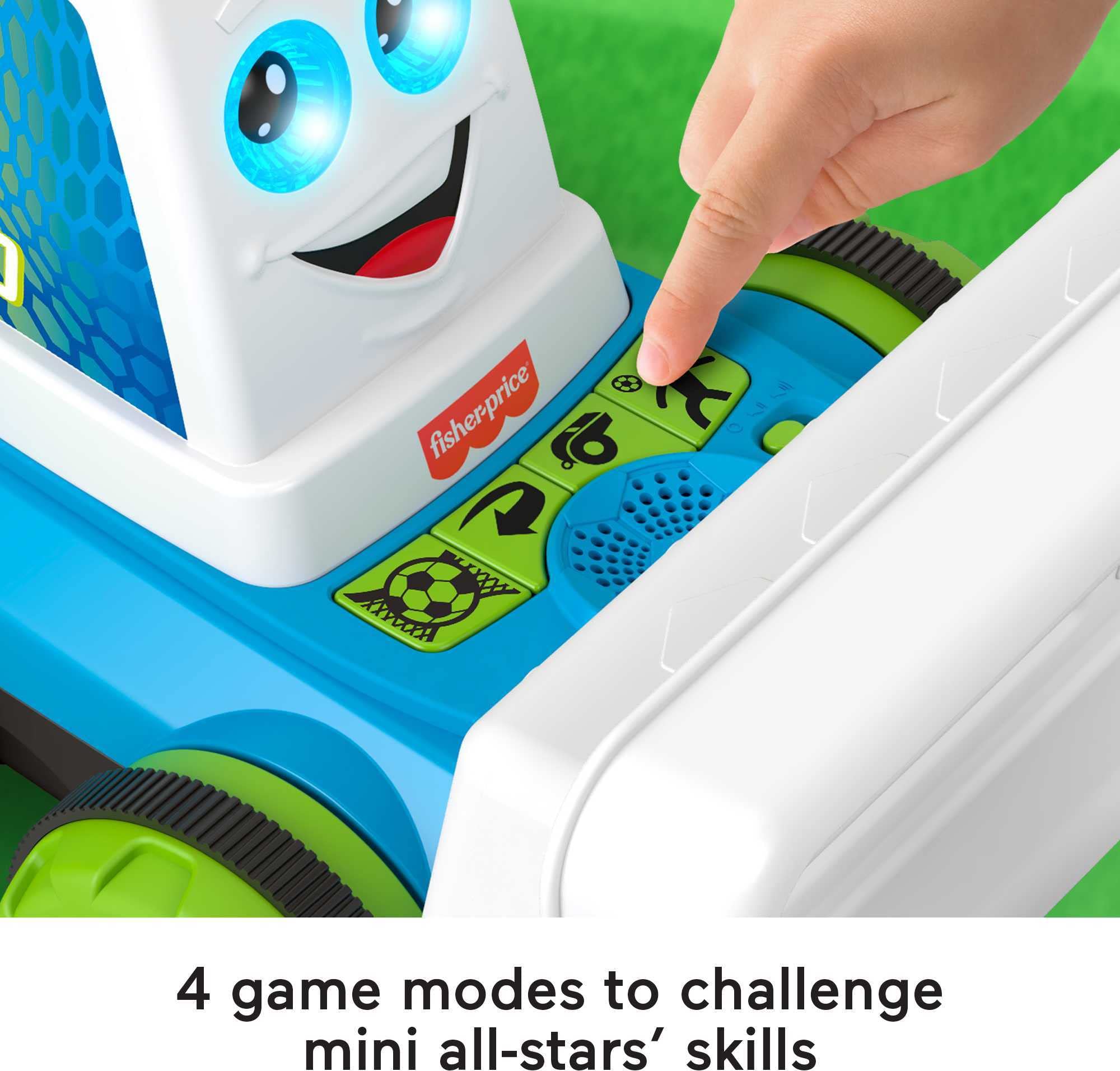 Foto 4 | Juego Electrónico De Fútbol Fisher-price Goaldozer Toy Para Más De 3 Años - Venta Internacional.