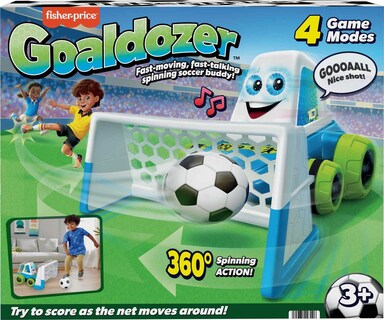 Foto 6 | Juego Electrónico De Fútbol Fisher-price Goaldozer Toy Para Más De 3 Años - Venta Internacional.
