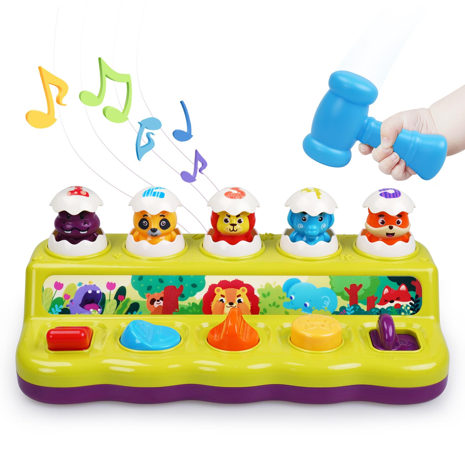 Juguete Pop Up Toy Fs con Música y Luz - Venta Internacional