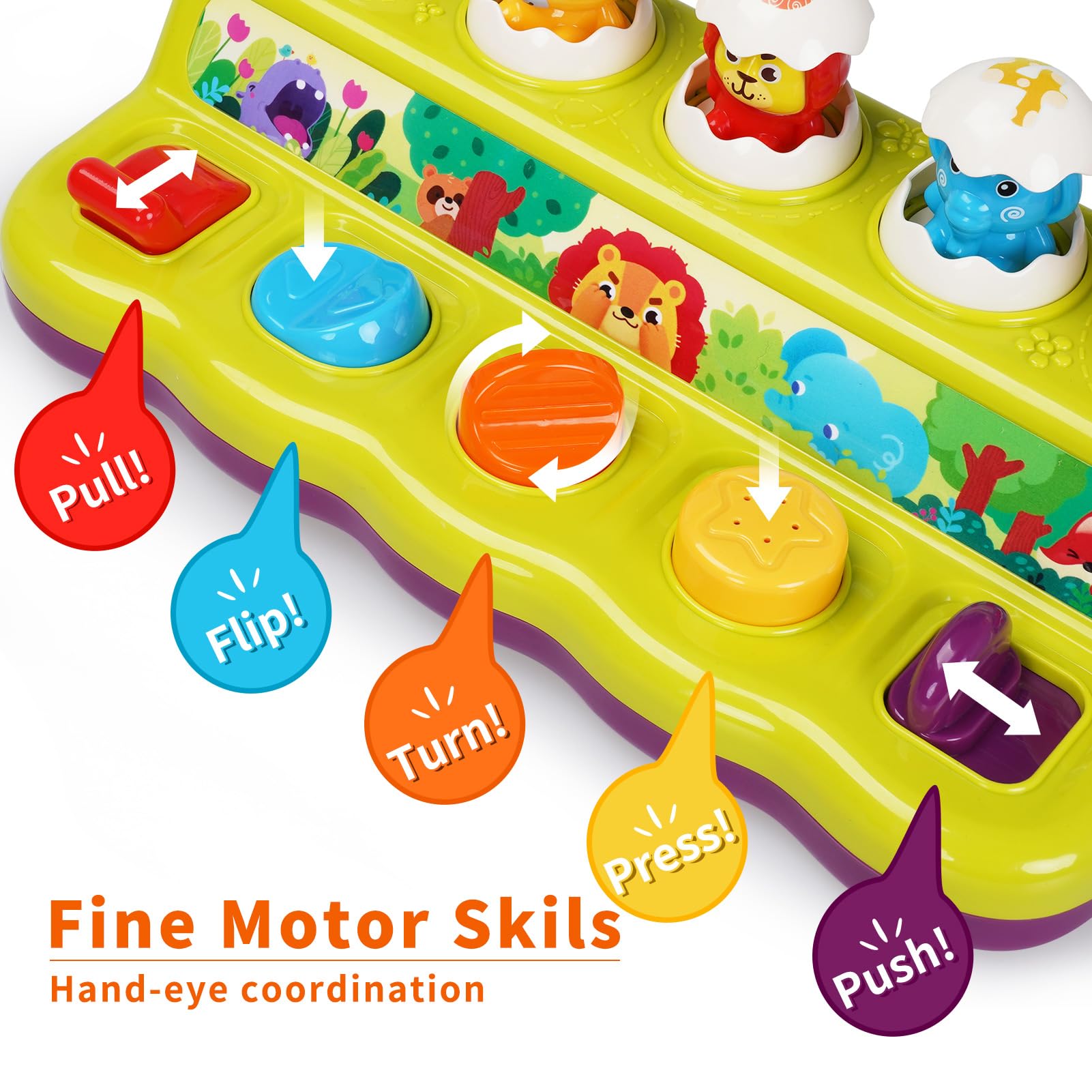 Foto 3 pulgar | Juguete Pop Up Toy Fs con Música y Luz - Venta Internacional