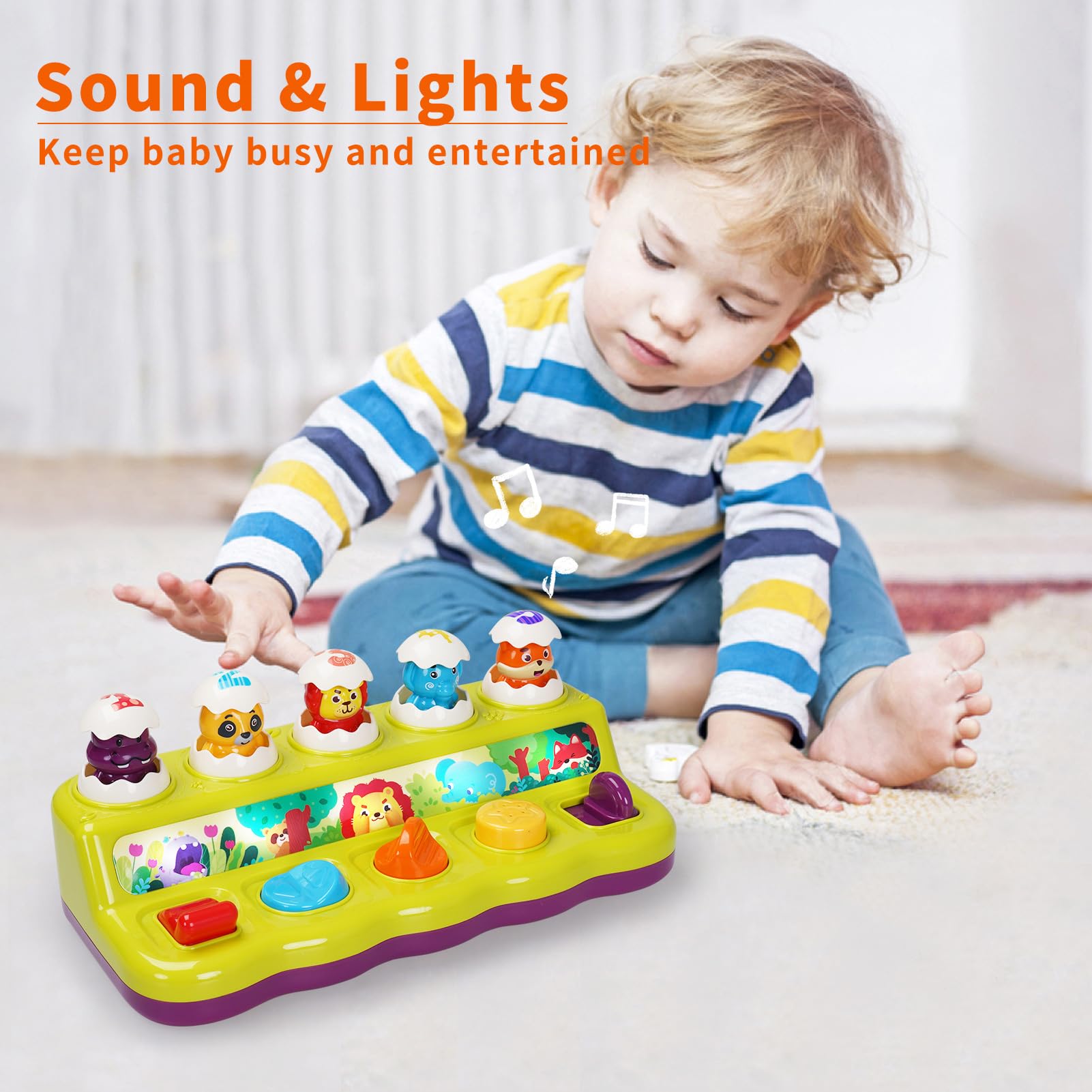 Foto 4 pulgar | Juguete Pop Up Toy Fs con Música y Luz - Venta Internacional