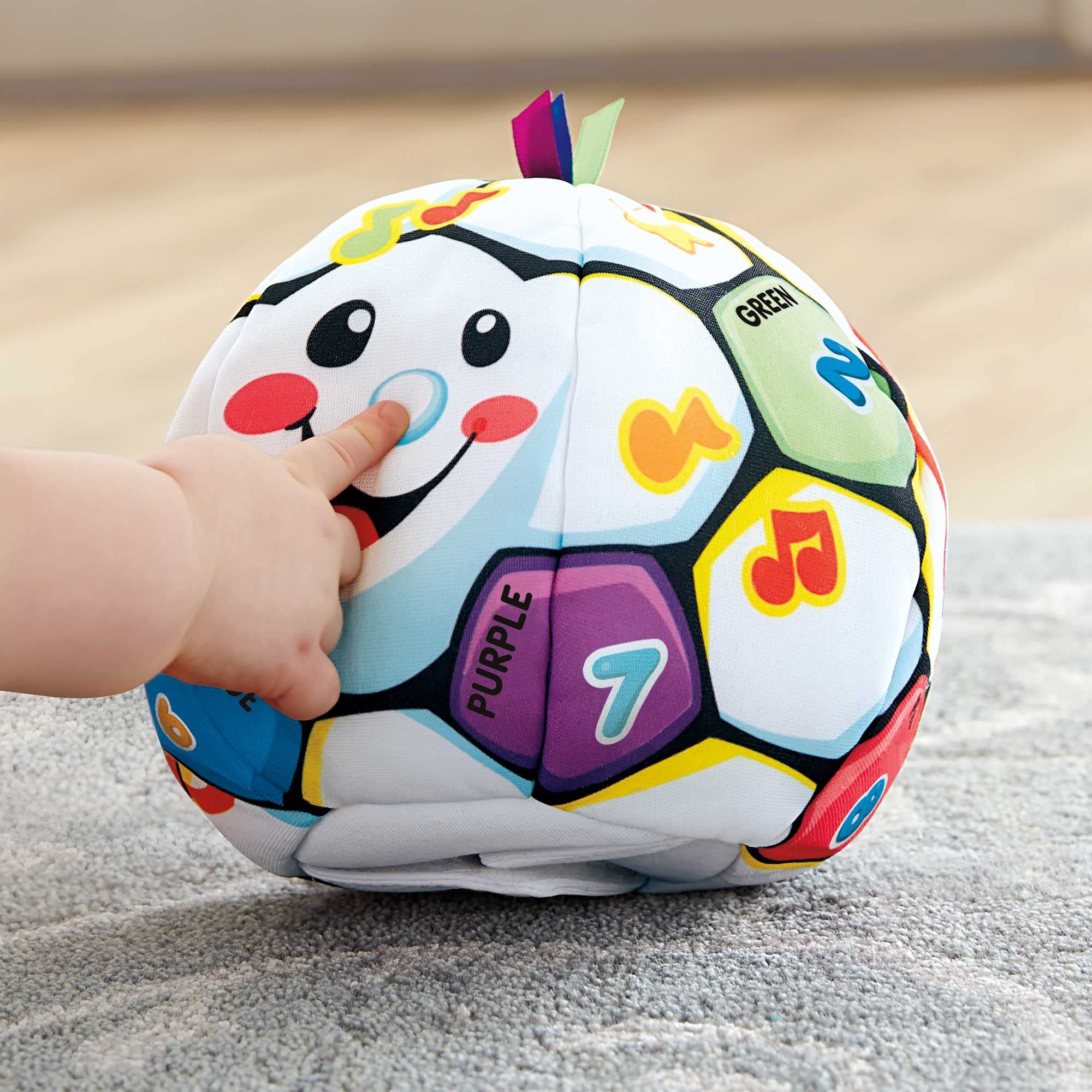 Foto 4 pulgar | Pelota De Fútbol Learning Toy Fisher-price Para Reír Y Aprender A Cantar - Venta Internacional.
