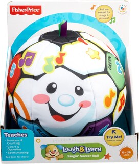 Foto 6 | Pelota De Fútbol Learning Toy Fisher-price Para Reír Y Aprender A Cantar - Venta Internacional.