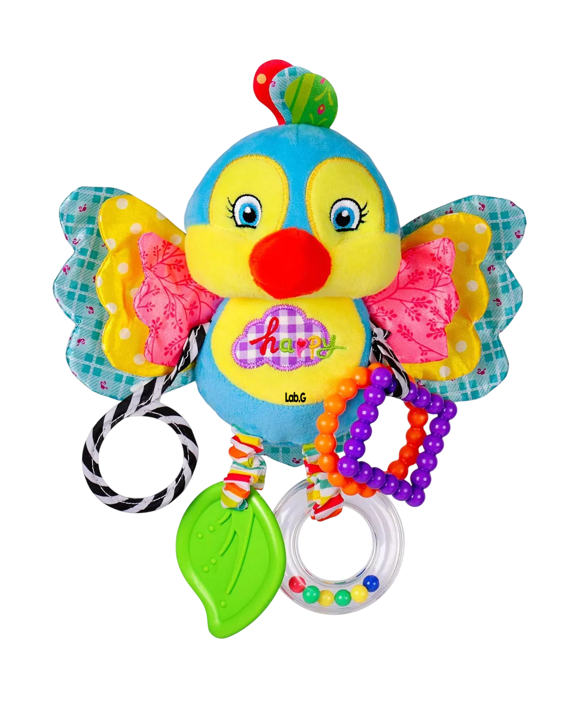Foto 2 pulgar | Juguete Peluche Sonaja y Mordedera para Bebé