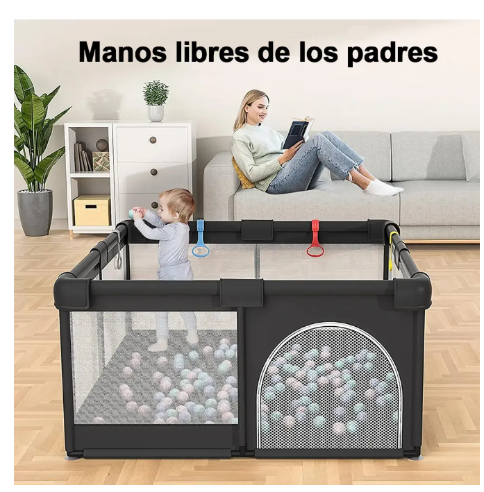 Foto 3 pulgar | Corralito Plegable con Accesorios para Bebé