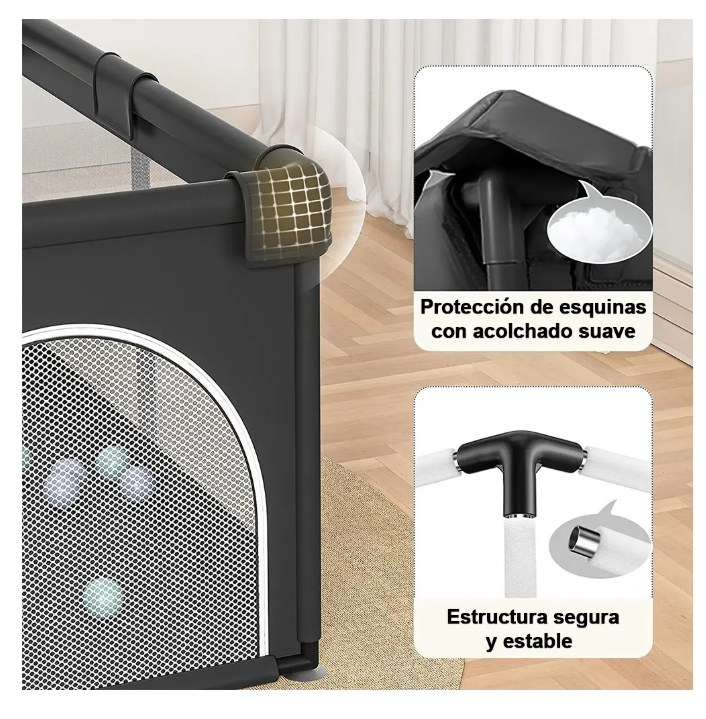 Foto 4 | Corralito Plegable con Accesorios para Bebé