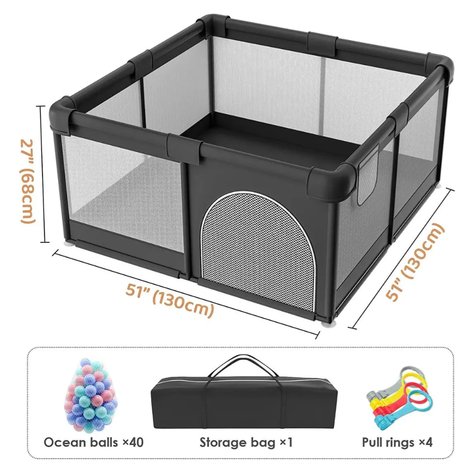 Foto 6 | Corralito Plegable con Accesorios para Bebé