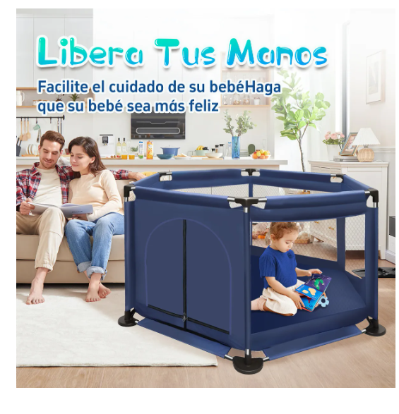 Foto 2 | Corral Plegable Arizona Azul
