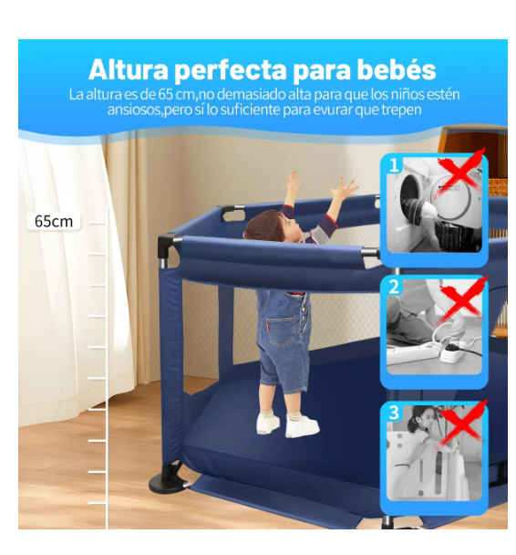 Foto 3 | Corral Plegable Arizona Azul