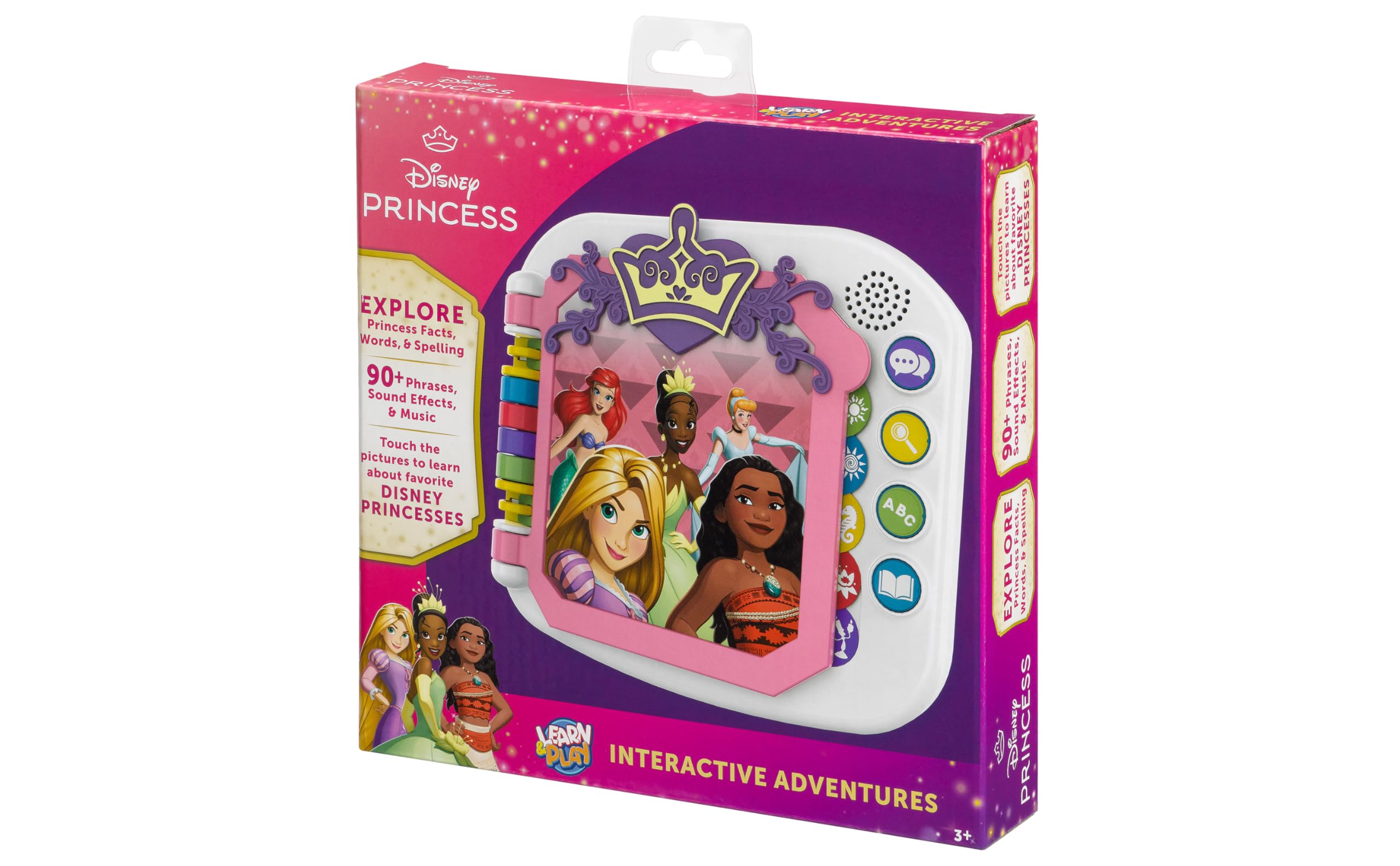 Foto 8 pulgar | Libro Interactivo Ekids Disney Princess-Venta Internacional
