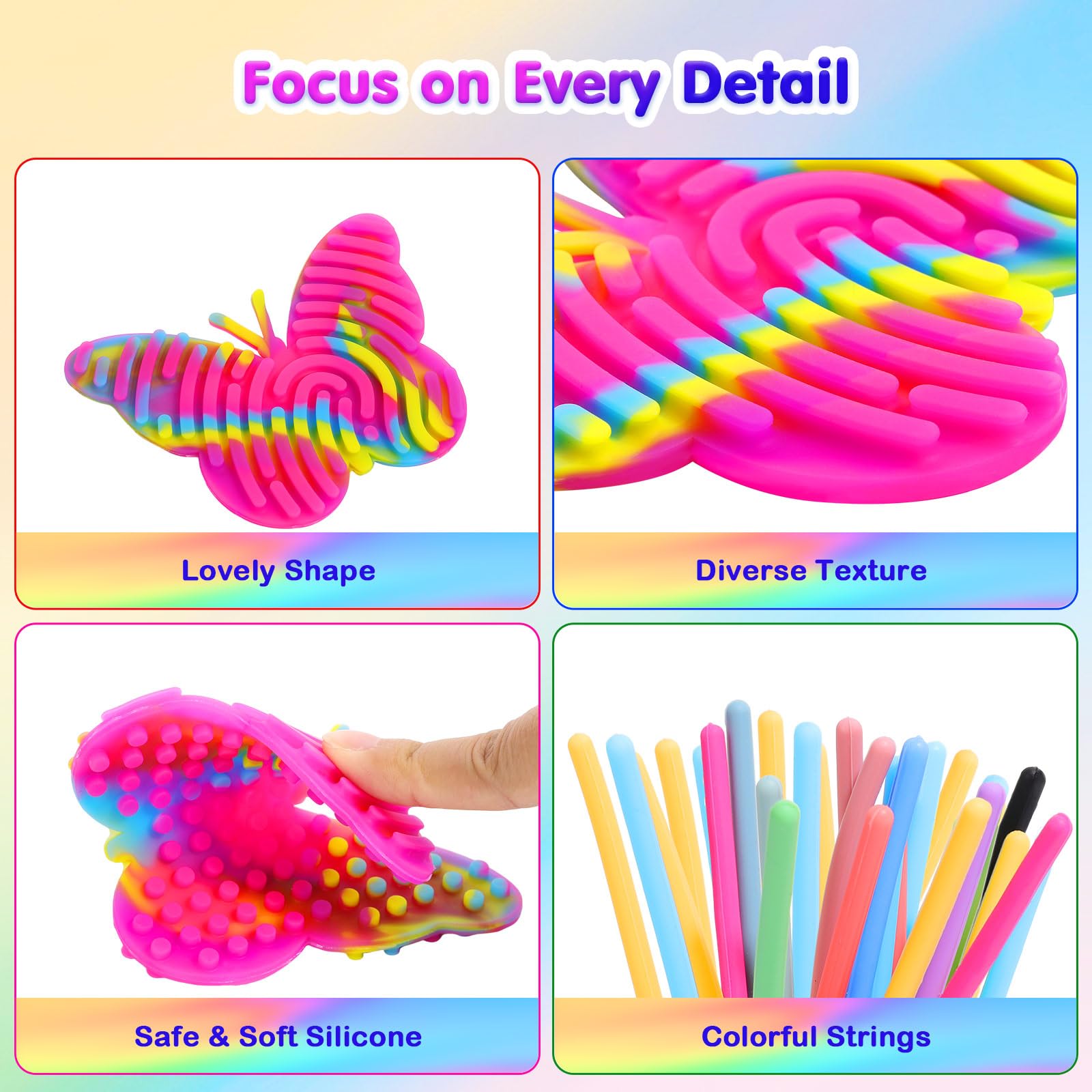 Foto 7 pulgar | Tabla Sensorial de Actividades Moko de Silicón-Venta Internacional