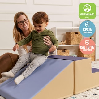 Foto 4 | Set De Juego Para Niños Pequeños Ecr4kids Softzone Little Me Climb And Slide - Venta Internacional.
