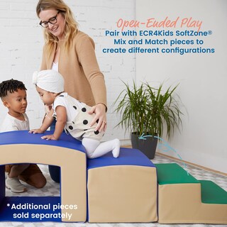 Foto 5 | Playset Ecr4kids Softzone Junior Mix N' Match Step Green, Paquete De 2 - Venta Internacional.