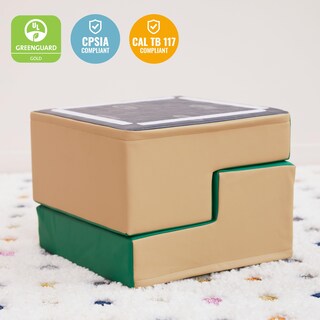 Foto 6 | Playset Ecr4kids Softzone Junior Mix N' Match Step Green, Paquete De 2 - Venta Internacional.