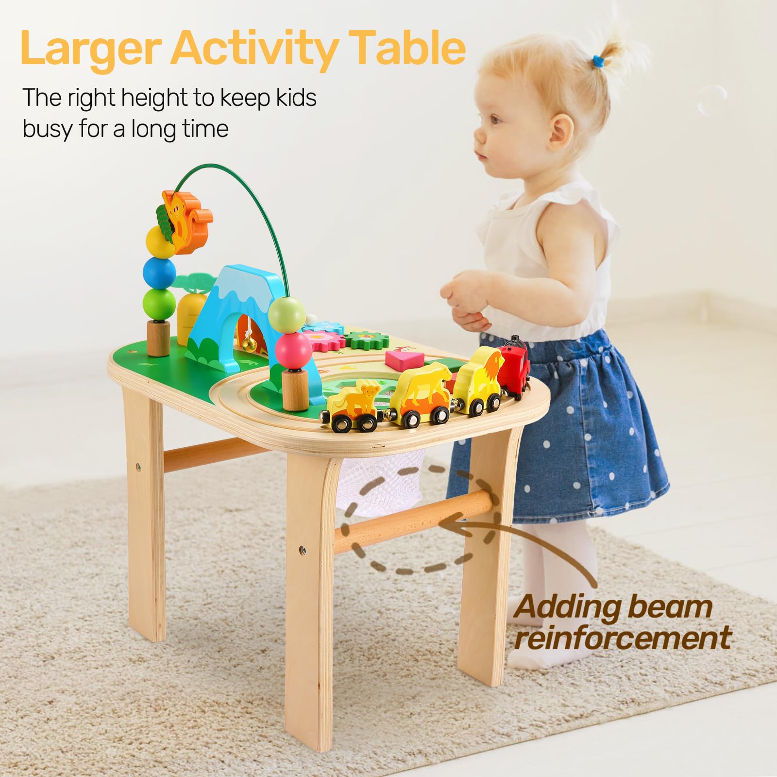 Foto 4 pulgar | Juramentos De Mesa De Actividades Para Niños De Más De 1 Año Con Juguetes Montessori - Venta Internacional.