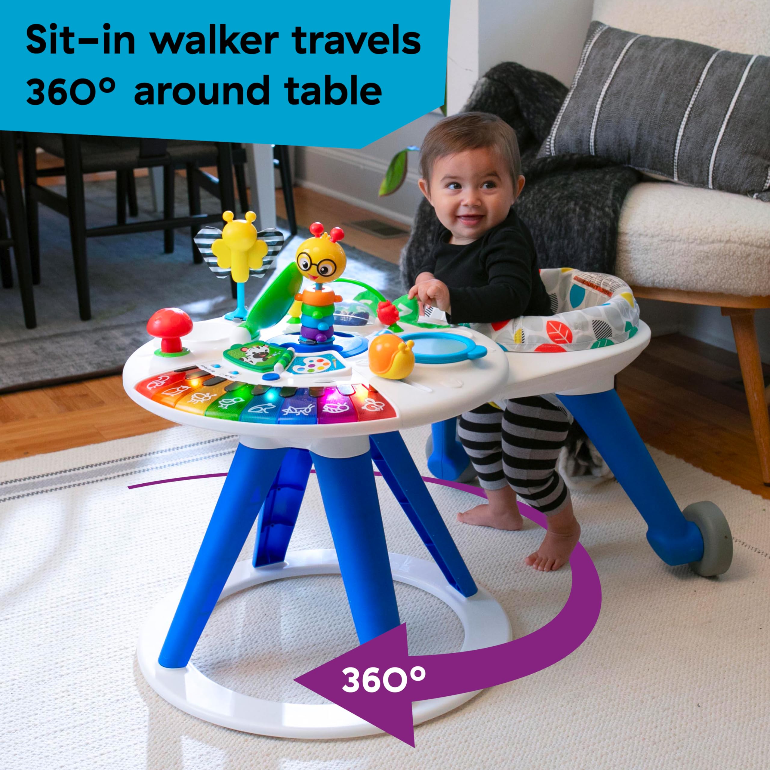 Foto 4 pulgar | Centro De Actividades Baby Einstein Around We Grow 4 En 1 - Venta Internacional.