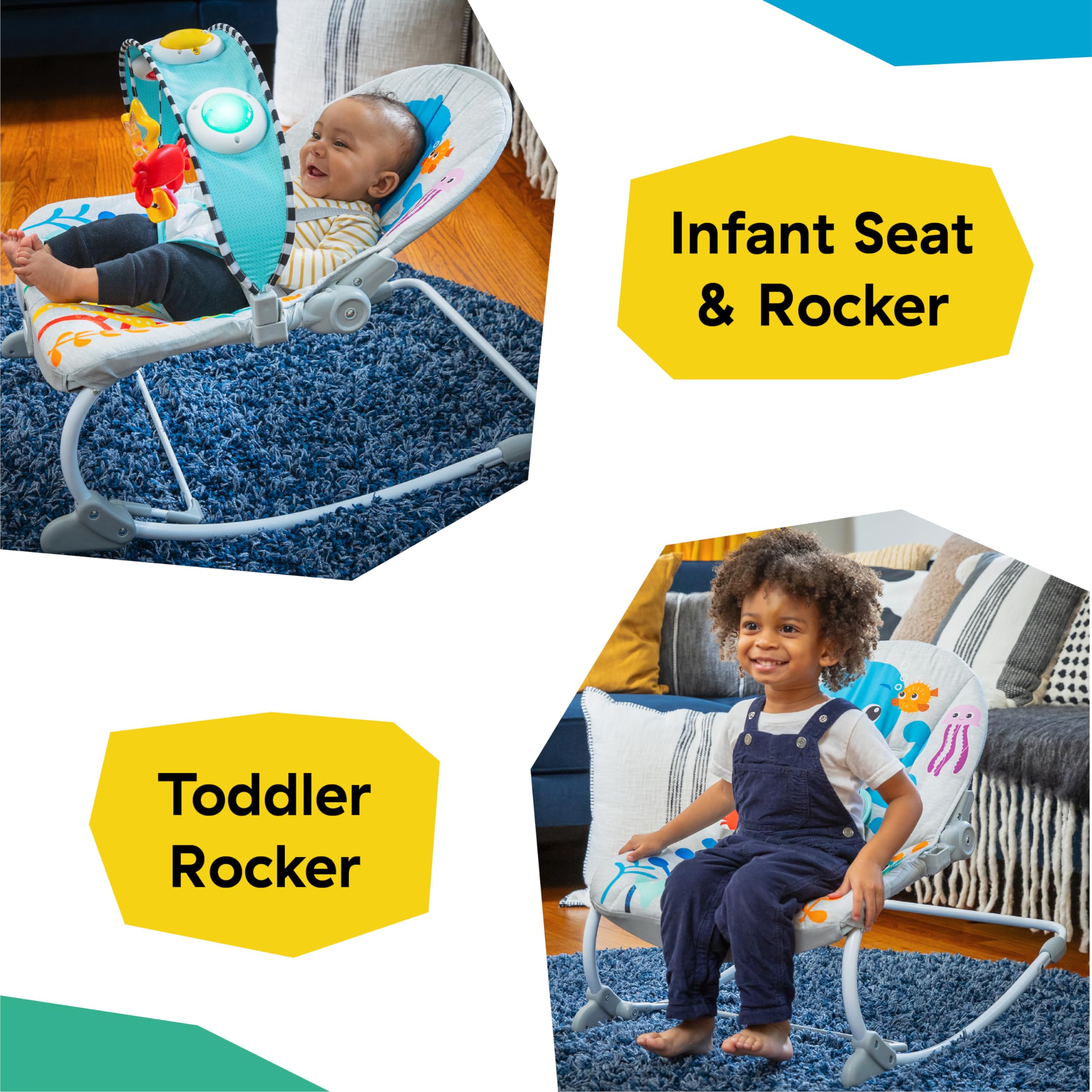 Foto 3 pulgar | Rocker Baby Einstein Ocean Explorers Kick To It Opus - Venta Internacional.