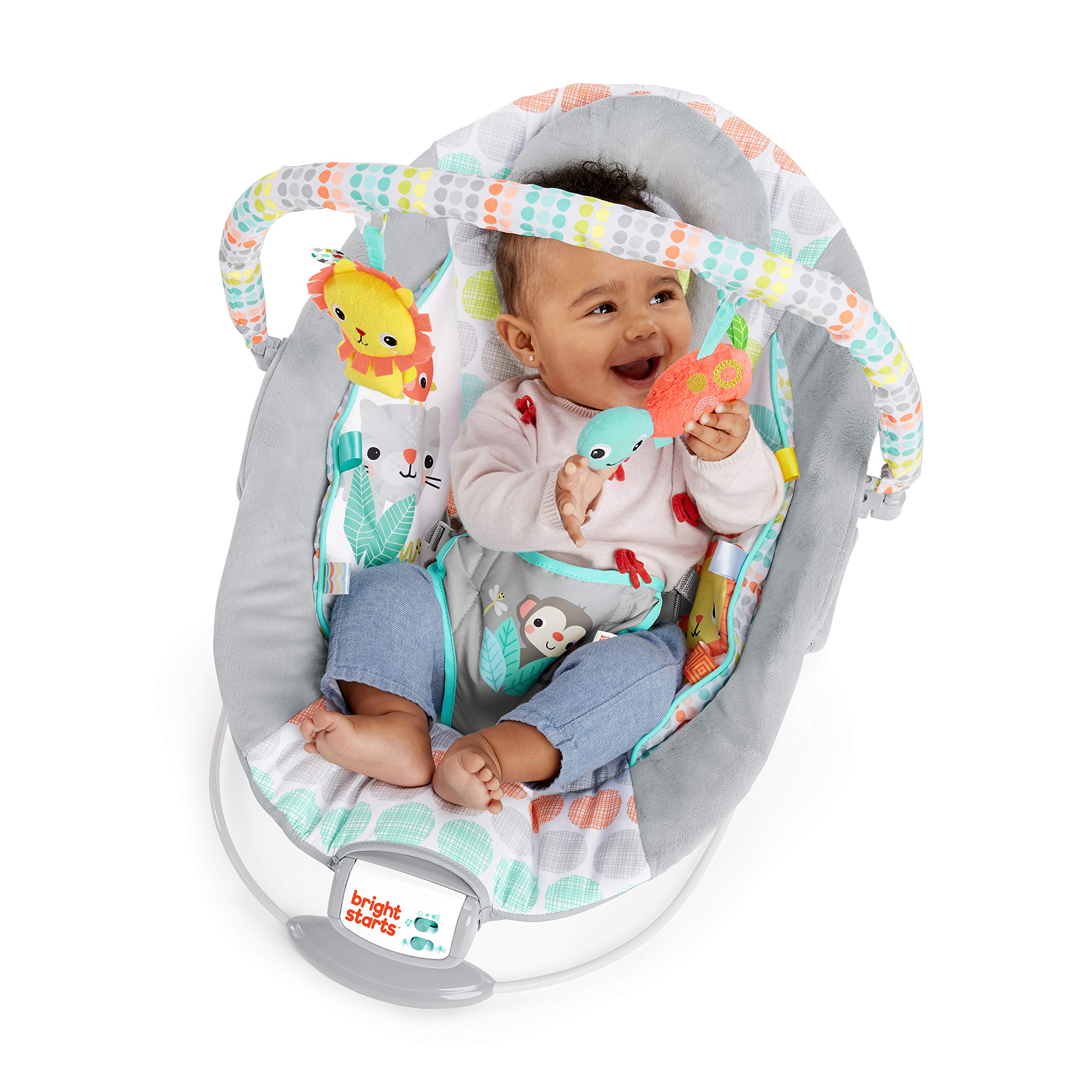 Foto 3 pulgar | Baby Bouncer Bright Starts, Cómoda Y Relajante, Vibraciones De 0 A 6 M - Venta Internacional.