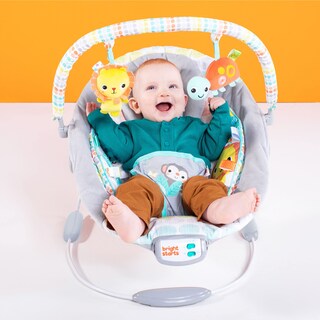 Foto 7 | Baby Bouncer Bright Starts, Cómoda Y Relajante, Vibraciones De 0 A 6 M - Venta Internacional.