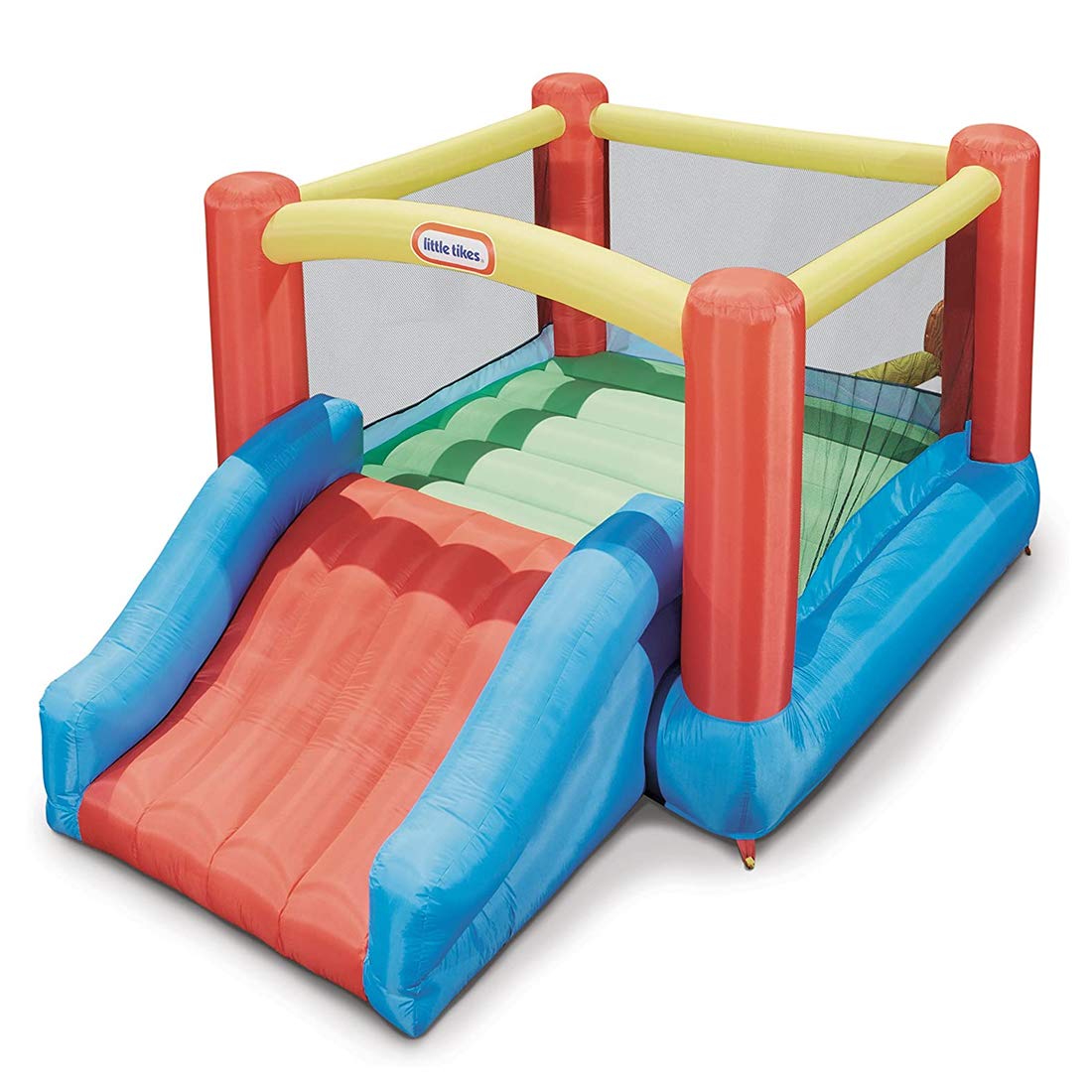 Bouncer Little Tikes Jr. Jump 'n Slide Multicolor - Venta Internacional.