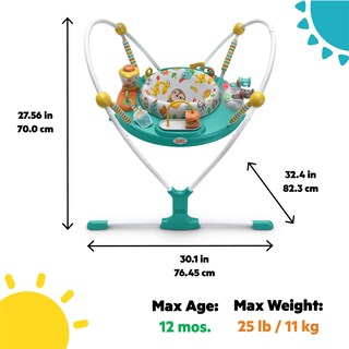 Foto 6 | Baby Activity Jumper Bright Comienza A Cocinar De Forma Divertida Con Música - Venta Internacional.