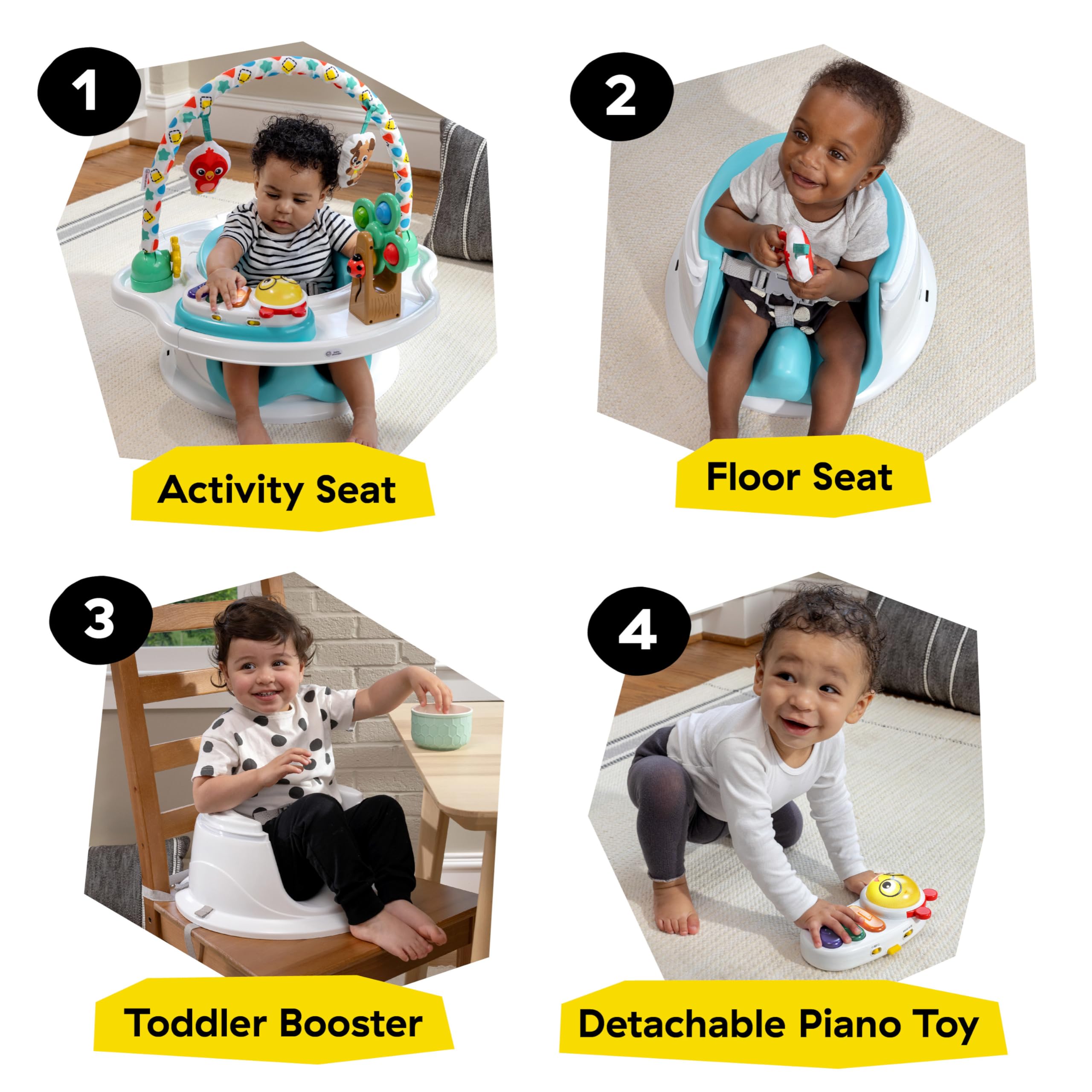 Foto 3 pulgar | Asiento Activity Seat Baby Einstein Superseat Touch Of Tunes 3 En 1 - Venta Internacional.