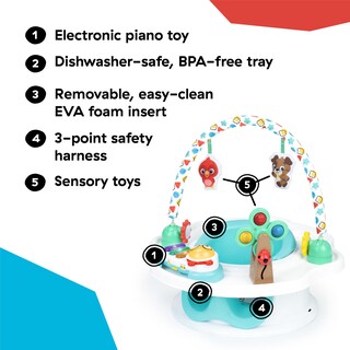 Foto 4 | Asiento Activity Seat Baby Einstein Superseat Touch Of Tunes 3 En 1 - Venta Internacional.