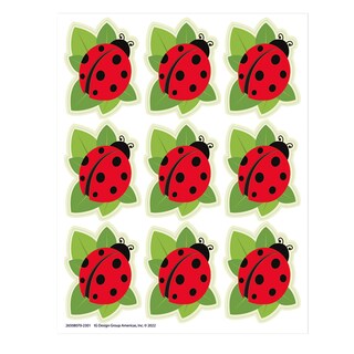 Foto 1 | Pegatinas Eureka Ladybugs Extra Grandes Para Niños Y Profesores - Venta Internacional.
