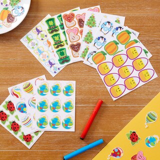 Foto 7 | Pegatinas Eureka Ladybugs Extra Grandes Para Niños Y Profesores - Venta Internacional.